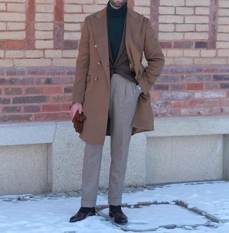 Braune Wildlederhandschuhe kombinieren – 43 Herren Outfits