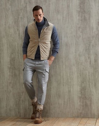 Braune Wildlederarbeitsstiefel kombinieren – 62 Herren Outfits