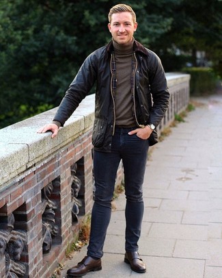 Braunen Rollkragenpullover kombinieren – 554+ Herren Outfits