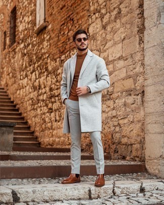 Braunen Rollkragenpullover kombinieren – 554+ Herren Outfits