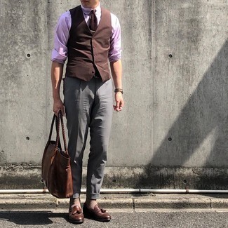Welche Businesshemden mit brauner Weste zu tragen – 234 Herren Outfits