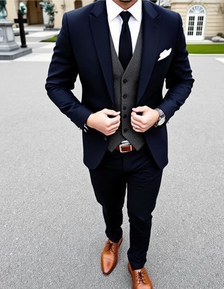 Dunkelroten Gürtel kombinieren – 167 Herren Outfits