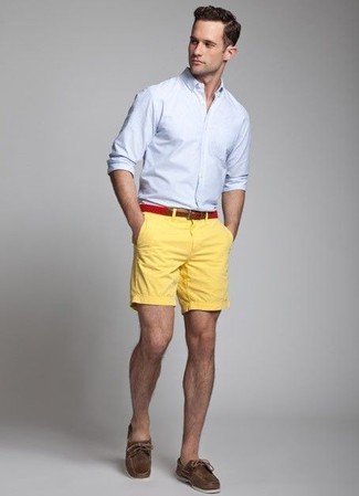 Dunkelroten Gürtel kombinieren – 167 Herren Outfits