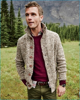 Dunkelroten Gürtel kombinieren – 133 Herren Outfits warm Wetter