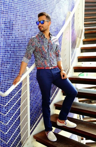 Dunkelroten Gürtel kombinieren – 167 Herren Outfits