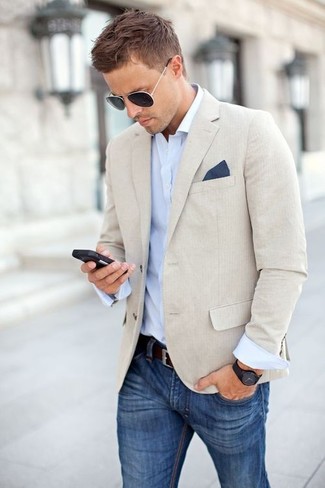 Dunkelroten Gürtel kombinieren – 133 Herren Outfits warm Wetter