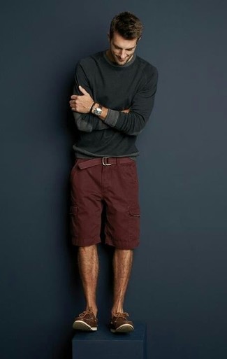 Dunkelroten Gürtel kombinieren – 133 Herren Outfits warm Wetter