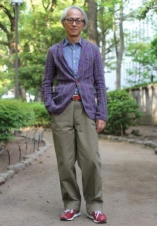Dunkelroten Gürtel kombinieren – 167 Herren Outfits