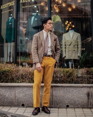 Dunkelroten Gürtel kombinieren – 167 Herren Outfits