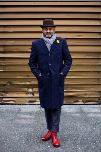 Welche Mäntel mit dunkelroter Derby Schuhe zu tragen – 24 Herren Outfits