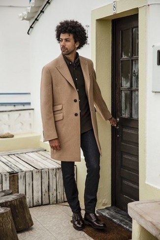 Welche Mäntel mit dunkelroter Derby Schuhe zu tragen – 24 Herren Outfits