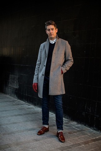 Welche Mäntel mit dunkelroter Derby Schuhe zu tragen – 24 Herren Outfits