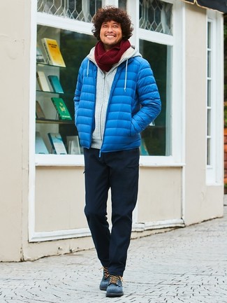 Dunkelroten Strick Schal kombinieren – 10 Herren Outfits