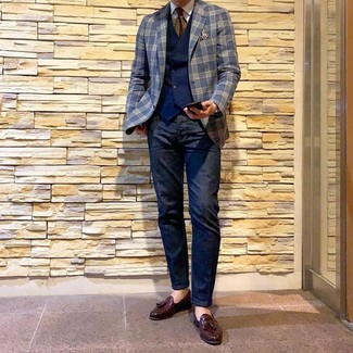 Welche Businesshemden mit dunkelroter Slipper mit Quasten zu tragen – 184 Herren Outfits