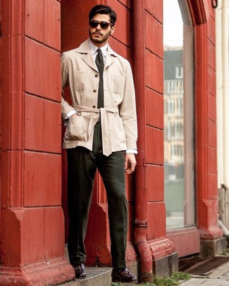 Welche Businesshemden mit dunkelroter Slipper mit Quasten zu tragen – 184 Herren Outfits
