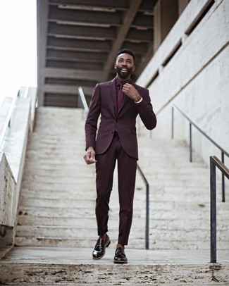 Welche Businesshemden mit dunkelroter Slipper mit Quasten zu tragen – 184 Herren Outfits