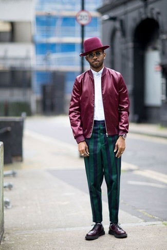 Dunkelroten Wollhut kombinieren – 26 Herren Outfits