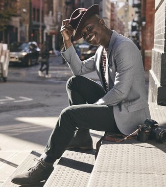 Dunkelroten Wollhut kombinieren – 26 Herren Outfits