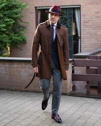 Dunkelroten Wollhut kombinieren – 26 Herren Outfits