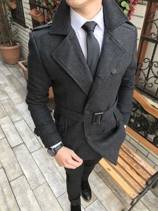 schwarze Anzughose von Tom Tailor