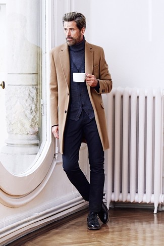 Welche Brogues mit camel Mantels zu tragen – 37 Herren Outfits