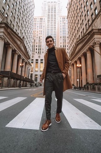 Welche Brogues mit camel Mantels zu tragen – 37 Herren Outfits