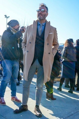 Welche Brogues mit camel Mantels zu tragen – 37 Herren Outfits