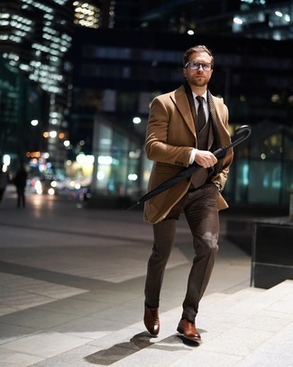 Welche Brogues mit camel Mantels zu tragen – 37 Herren Outfits