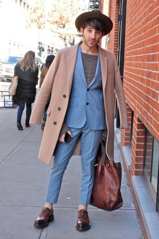 Welche Brogues mit camel Mantels zu tragen – 37 Herren Outfits