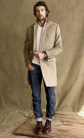 Camel Mantel kombinieren – 1388+ Herren Outfits