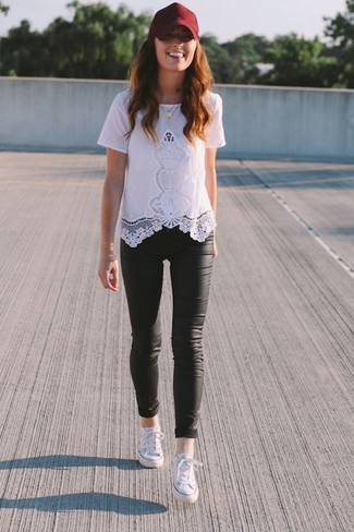 Baseballkappe kombinieren – 138 Damen Outfits