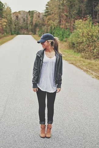 Baseballkappe kombinieren – 138 Damen Outfits