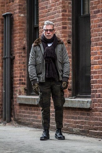 Wie Cargohose mit Freizeitstiefel zu kombinieren – 162 Herren Outfits