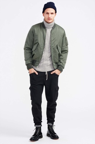 Wie Cargohose mit Freizeitstiefel zu kombinieren – 162 Herren Outfits