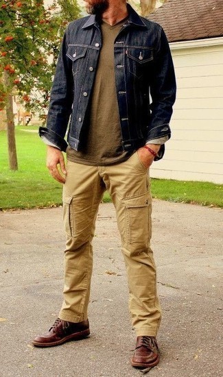 Wie Cargohose mit Freizeitstiefel zu kombinieren – 162 Herren Outfits