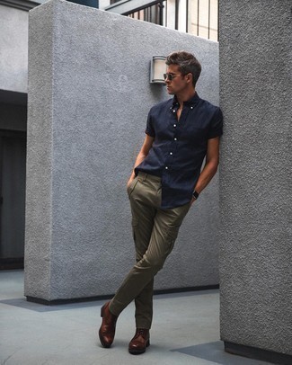 Wie Cargohose mit Freizeitstiefel zu kombinieren – 162 Herren Outfits