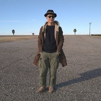 Wie Cargohose mit Chukka-Stiefel zu kombinieren – 118 Herren Outfits
