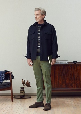 Wie Cargohose mit Chukka-Stiefel zu kombinieren – 118 Herren Outfits