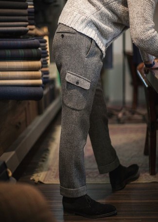 Wie Cargohose mit Chukka-Stiefel zu kombinieren – 118 Herren Outfits