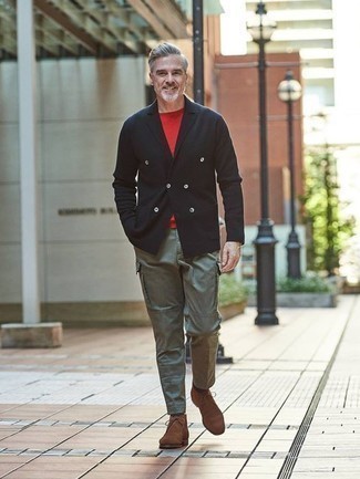 Wie Cargohose mit Chukka-Stiefel zu kombinieren – 118 Herren Outfits