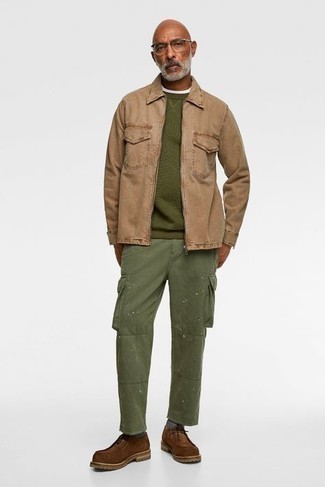 Wie Cargohose mit Chukka-Stiefel zu kombinieren – 118 Herren Outfits