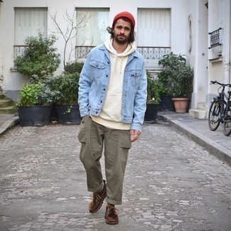 Wie Cargohose mit Chukka-Stiefel zu kombinieren – 118 Herren Outfits