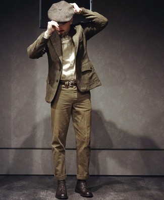 Wie Freizeitstiefel mit Businesshemdes zu kombinieren – 358 Herren Outfits