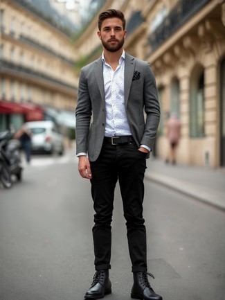 Wie Freizeitstiefel mit Businesshemdes zu kombinieren – 358 Herren Outfits