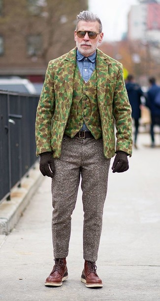 Wie Freizeitstiefel mit Businesshemdes zu kombinieren – 358 Herren Outfits