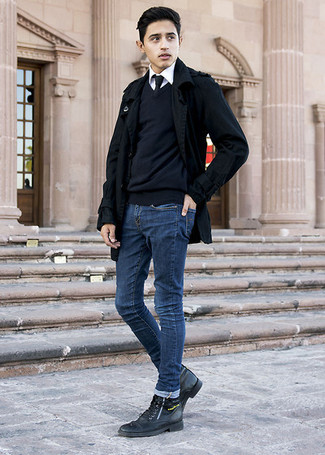 Wie Freizeitstiefel mit Businesshemdes zu kombinieren – 358 Herren Outfits