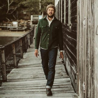 Wie Freizeitstiefel mit Businesshemdes zu kombinieren – 358 Herren Outfits