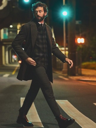 Wie Freizeitstiefel mit Businesshemdes zu kombinieren – 358 Herren Outfits