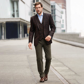 Wie Freizeitstiefel mit Businesshemdes zu kombinieren – 358 Herren Outfits