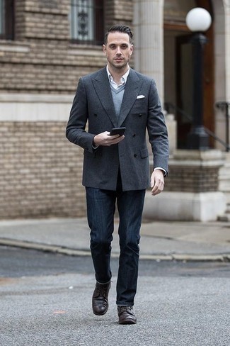 Wie Freizeitstiefel mit Businesshemdes zu kombinieren – 358 Herren Outfits